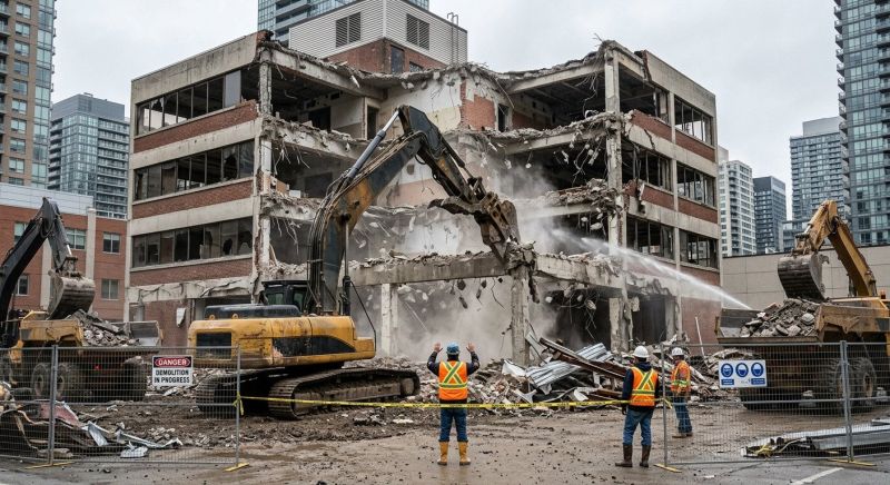Commercial Building Demolition in Katy, TX